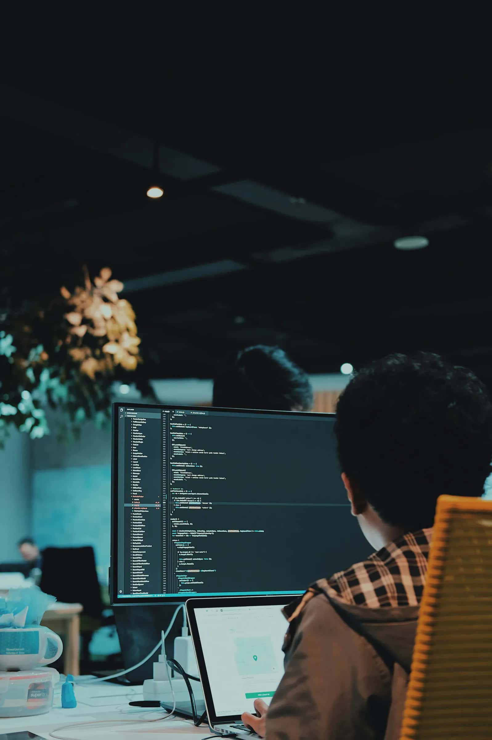 Software engineers working on digital products